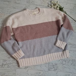 TS super soft cozy sweater. Stripes.  Nwt.…